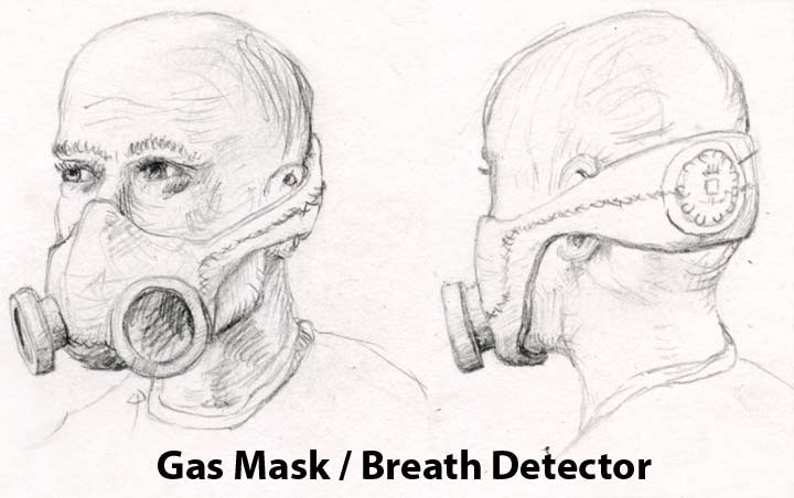 Sketch for the Gas Mask